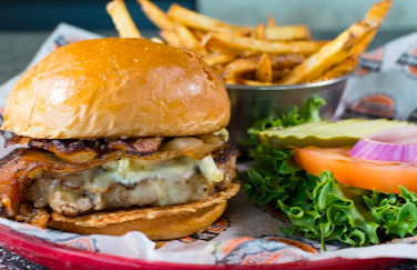 Bad Daddy's Burger Bar signature dishes Create Your Own Burger
Bacon Cheeseburger on Steroids
Tater Tots
